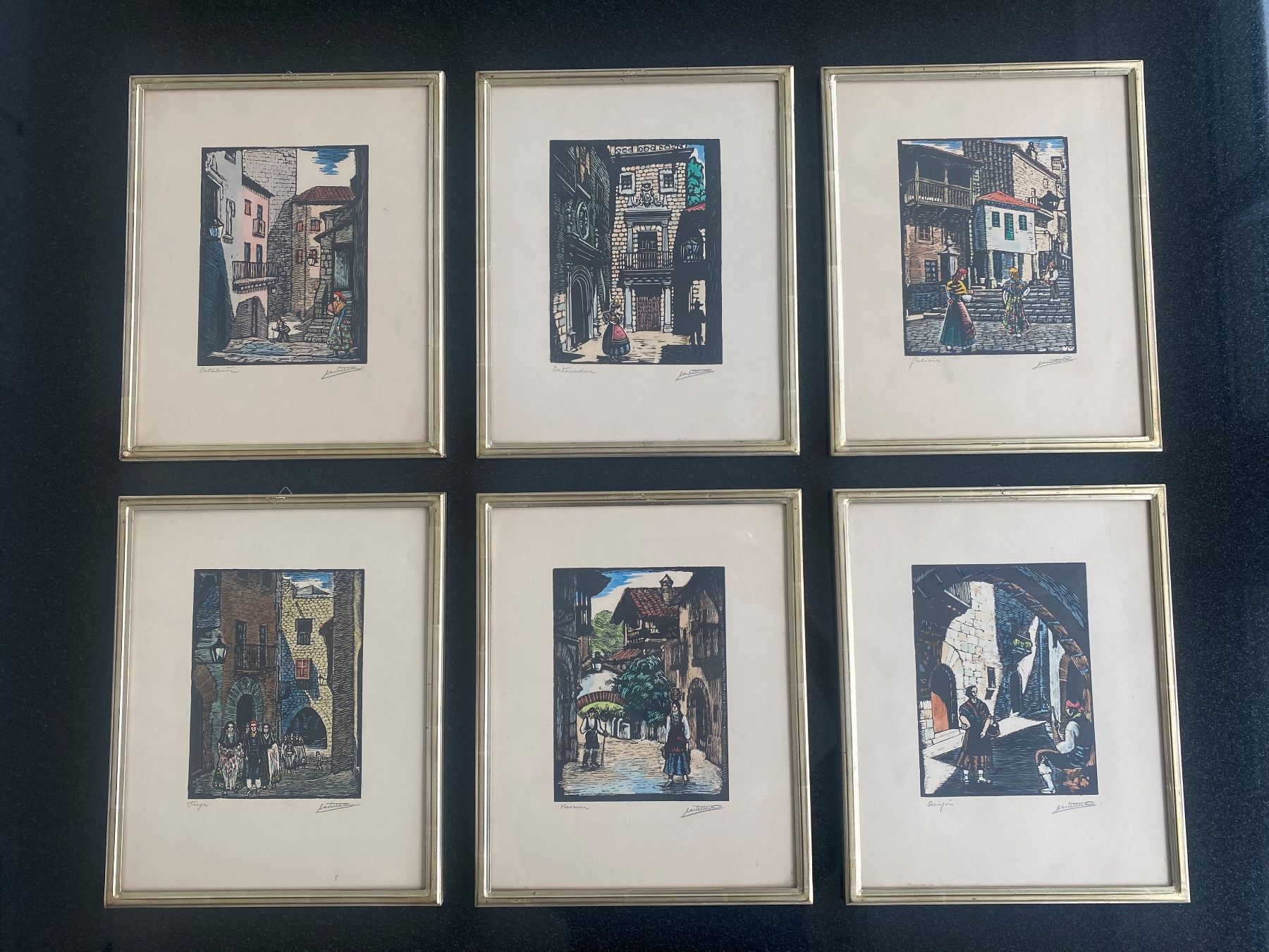 Grafica & Litografie: Juan Castells Marti, 1906 - 1995 Spanien – Usato da Buochs venduto da Chreschte2