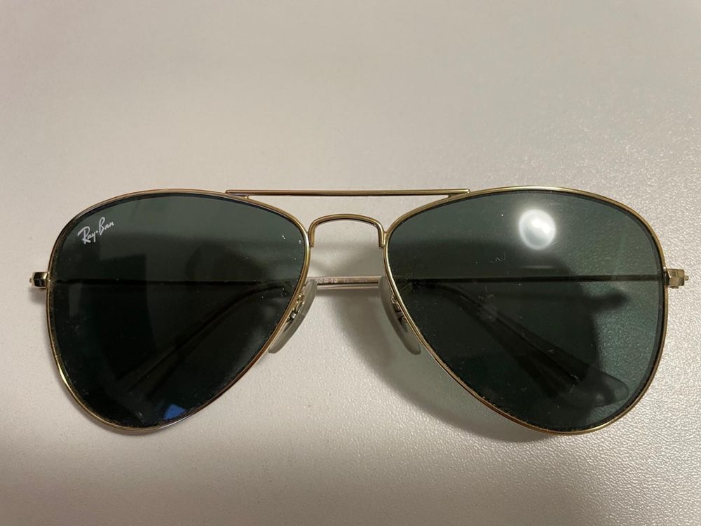 Ray-Ban Junior RJ 9506S AVIATOR gold / grün 2