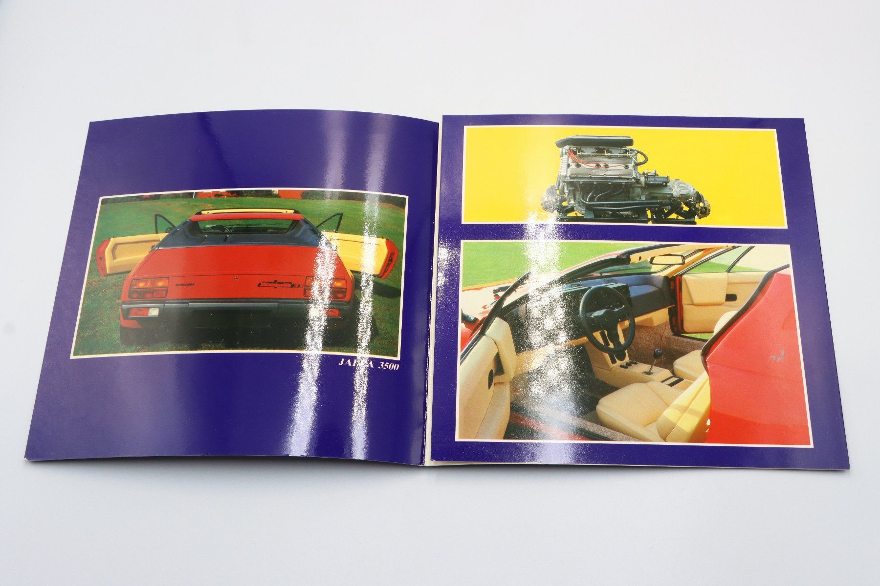 Lamborghini Documenti: Lamborghini Jalpa 3500 1981 Prospekt – Usato da Bühl b.Aarberg venduto da Collectorpassions 2