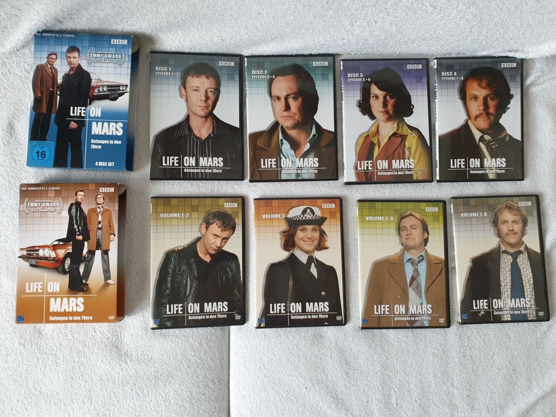 Tutti i DVDs: Life on Mars, Gefangen in den 70ern – Usato da Schönengrund venduto da Liane63