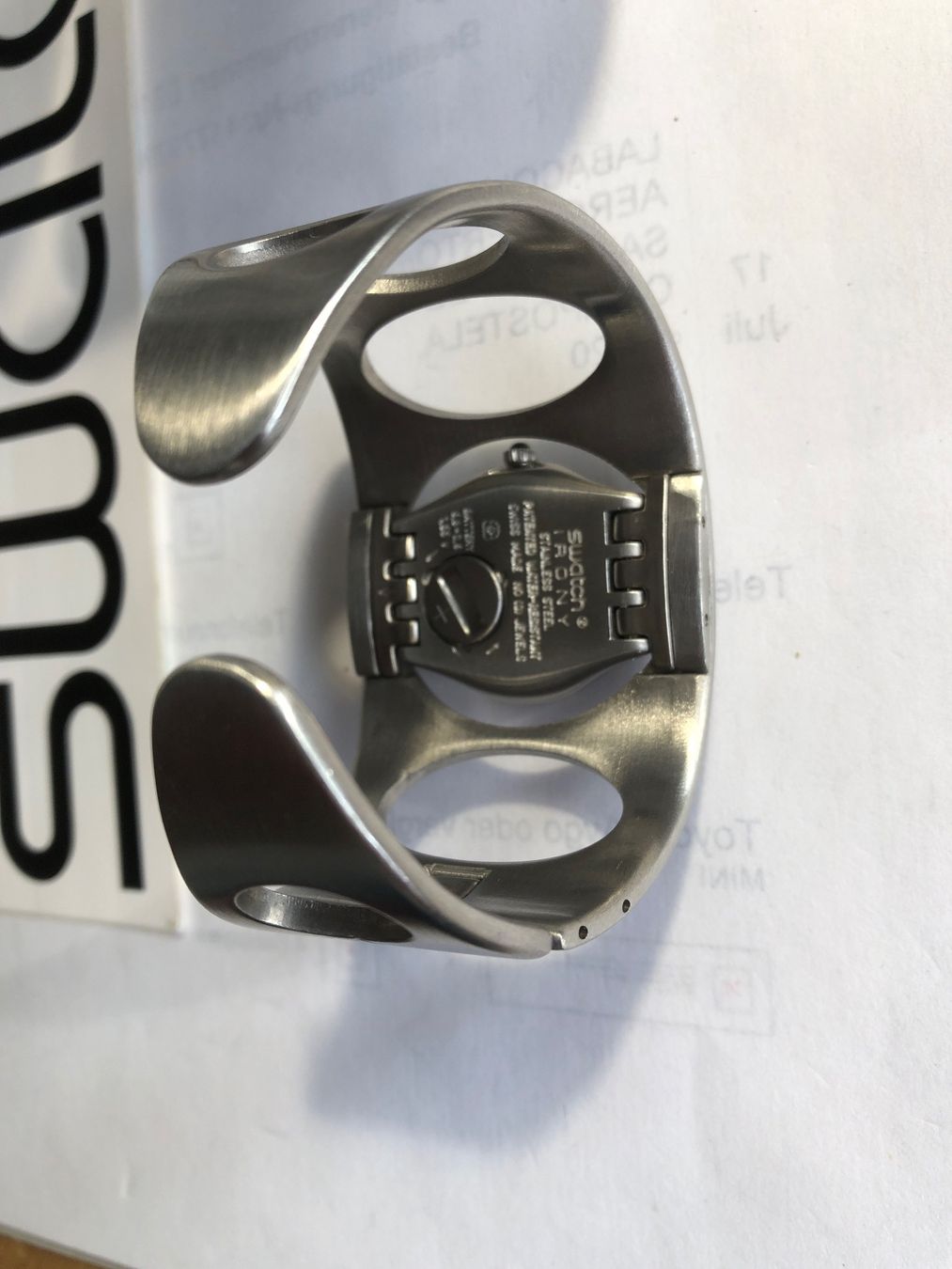 Swatch Uhren: Swatch Irony Lady TIME SLAVE von 2000 – Neu und originalverpackt aus Biel/Bienne von winnertaco 3