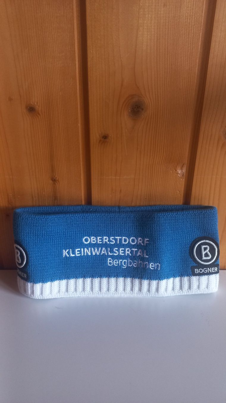 Copricapi, berretti & cappellini: Stirnband Oberstdorf Bergbahnen – Nuovo (secondo la descrizione) da Beckenried venduto da Wmarcie
