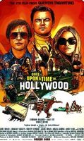 Quentin Tarantino Fil Druck auf Stoff, 20 x 30 cm, ungerahmt