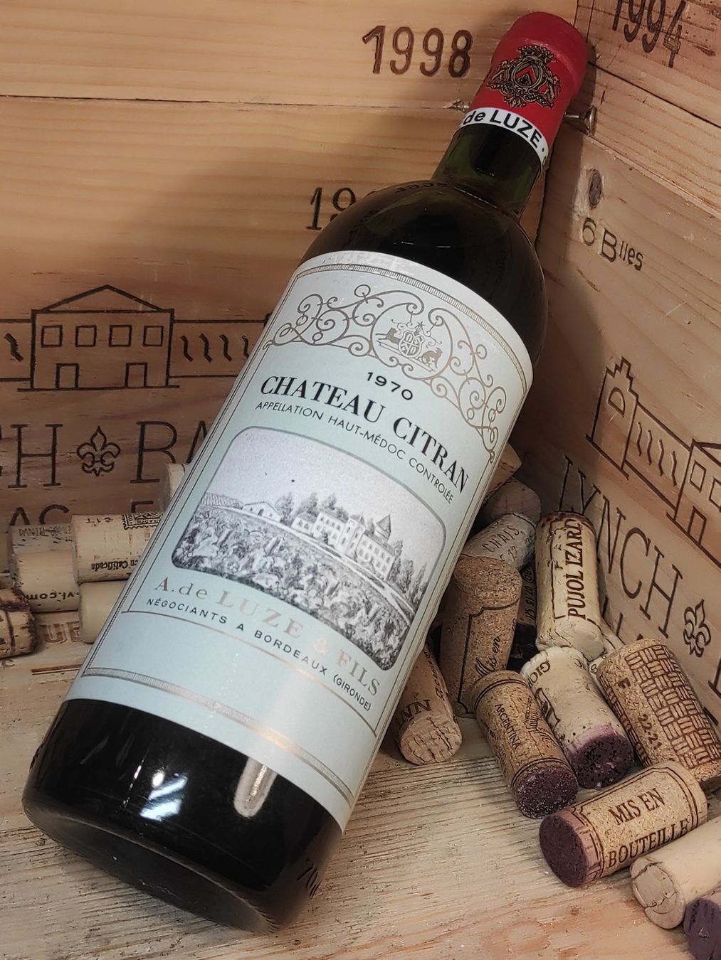 Wein: 1970 Haut Medoc Chateau Citran – Neu (gemäss Beschreibung) aus Büsserach von Vintage-vins 1