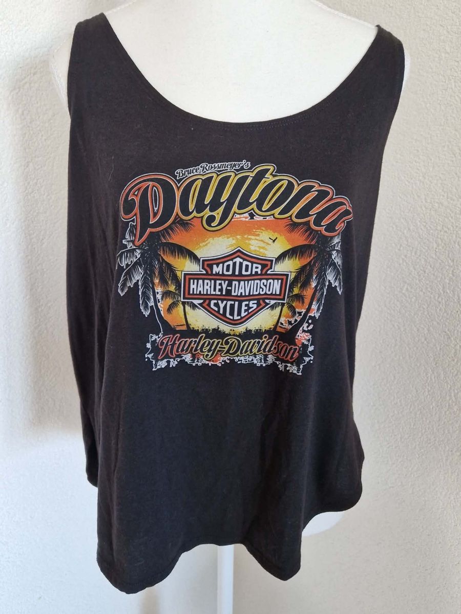Top: Harley-Davidson Top, Daytona, vermutl. Einheitsgrösse, NEU – Nuovo e nell'imballaggio originale da Hittnau venduto da Katzenherz