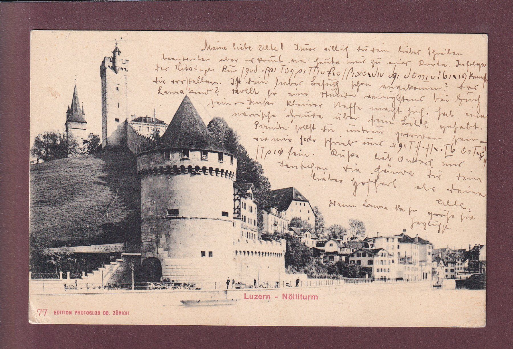 Cartes postales: LUZERN - Nölliturm - 1902 – D'occasion à Pully par nicecards