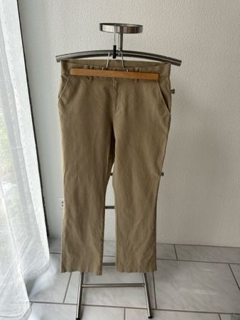 Pants Lauren Ralph Lauren beige size 6 cotton spandex