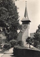 Wimmis (BE) Kirche und Kirchturm G