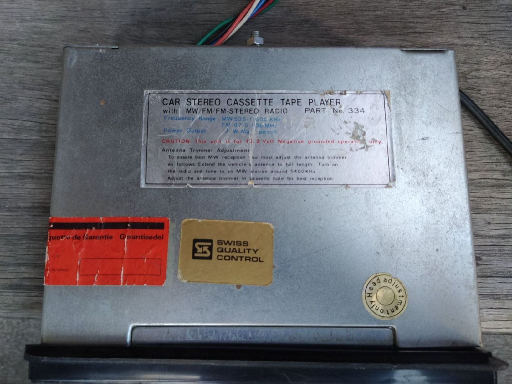 Radio: Harry Moss Oldtimer Radio Antik – Usato da Ebnat-Kappel venduto da nadine1994 2