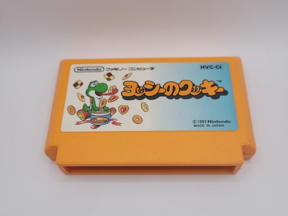 Jeu Super Famicom NTSC Yoshi's Cookie - Bon état - Version Japonaise