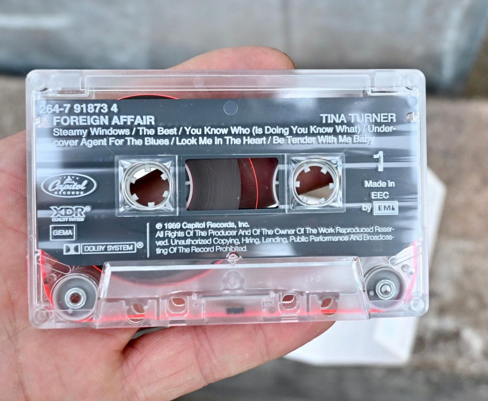 Kompaktkassetten: MC Tina Turner - Foreign Affair" KASSETTE – Gebraucht aus Pfaffhausen von mono_rec 2