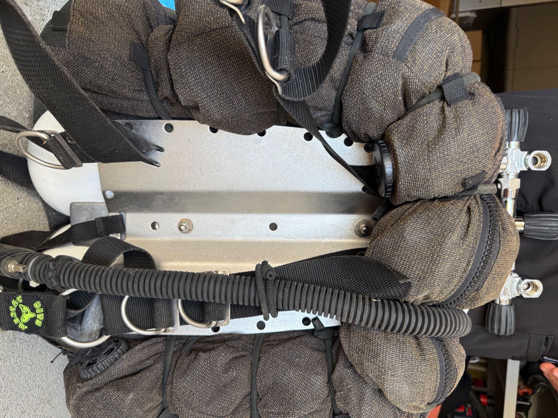 Bombole da sub: Tauchflaschen Doppelsystem Wingjacket Divesystem – Usato da Seelisberg venduto da Kauffreude123 5