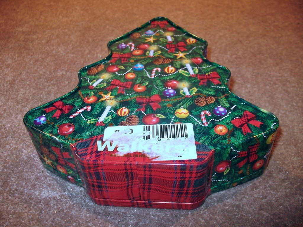Altro in Decorazioni & Accessori: Blech Dose Büchse Walkers Biscuits Guetsli Weihnachtsbaum – Usato da Wil ZH venduto da Arbolero 3