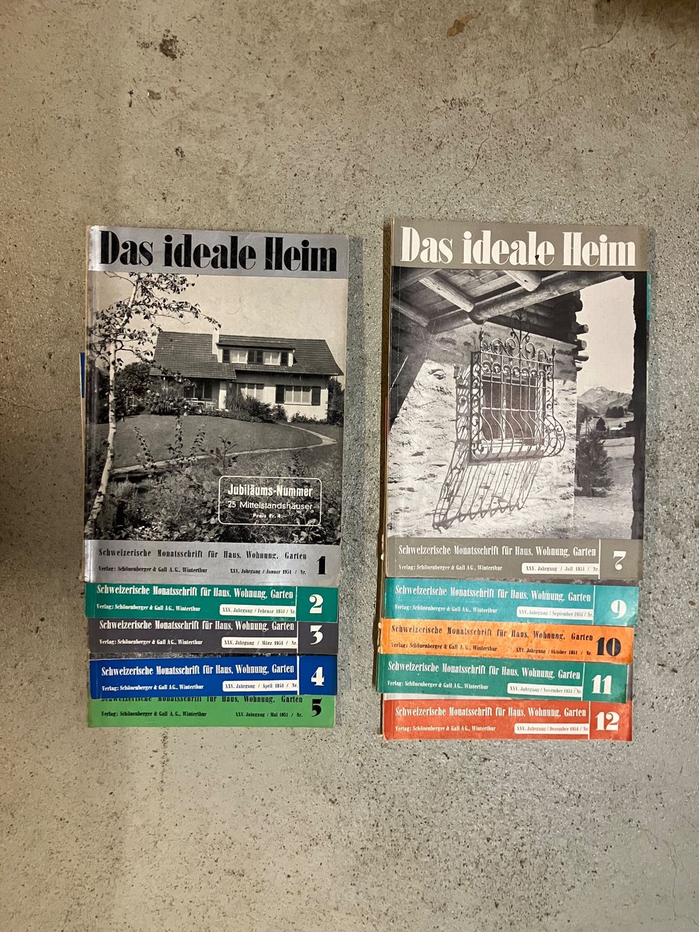 Riviste & Magazine: Das ideale Heim: Zeitschrift – Usato da Zürich venduto da Ideal0 5