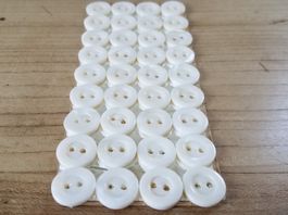 36 PerlmuttKnöpfe Perlmutt Knopf Knopfkarte 15mm