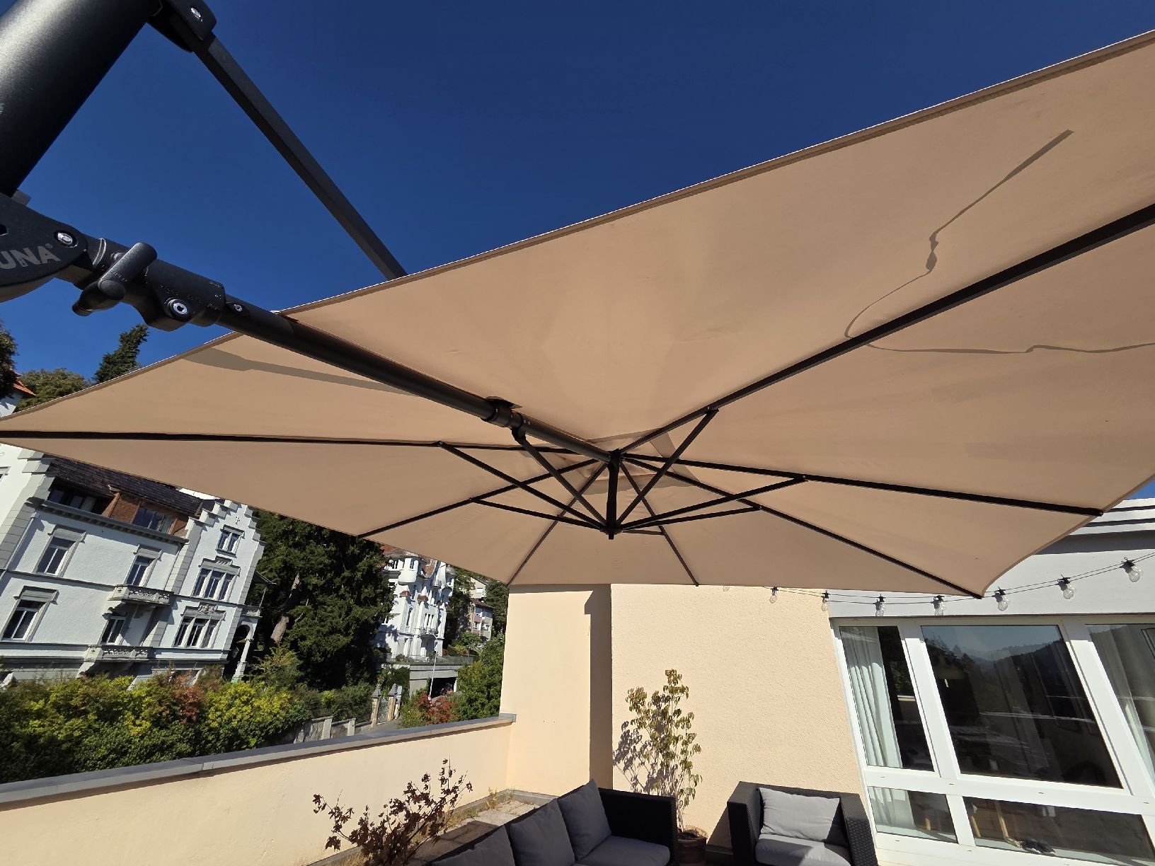 Sonnenschirme: Ampelschirm 300x300 – Neu (gemäss Beschreibung) aus St. Gallen von van_tw5q 2