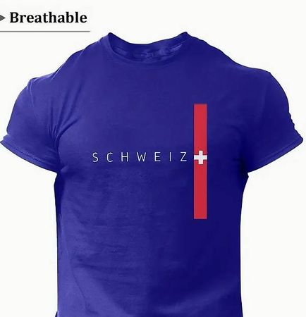 T-Shirt, blau, Grösse L (Neuware)