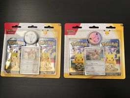 Pokemon 30th Celebration Blister EN 2Stück
