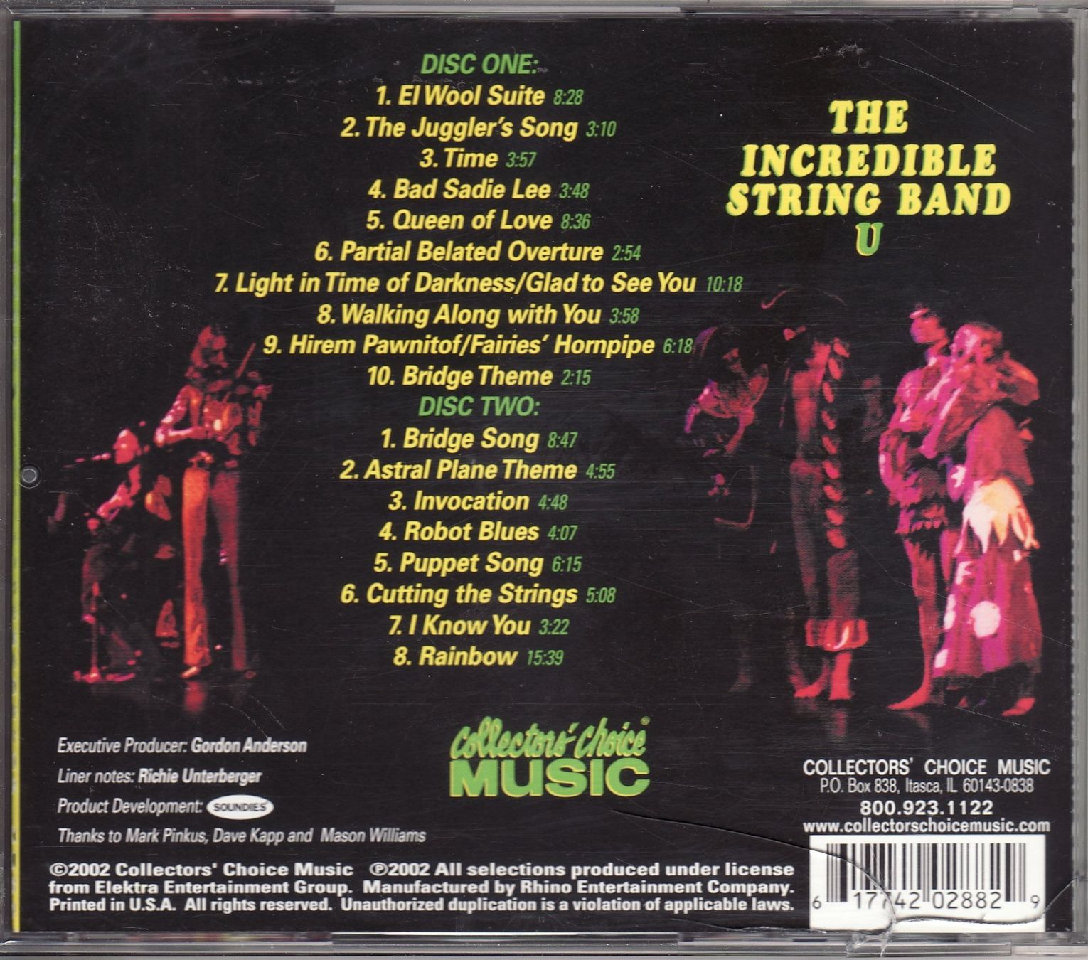 CDs: The Incredible String Band    U – Neu (gemäss Beschreibung) aus Boussens von catfood01 1