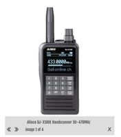 Radio Alinco DJ-X100E Handscanner 30-470MHz + Berceau de cha