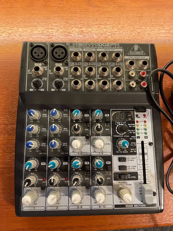 Behringer Xenyx 1002 FX Mixer Kaufen auf Ricardo