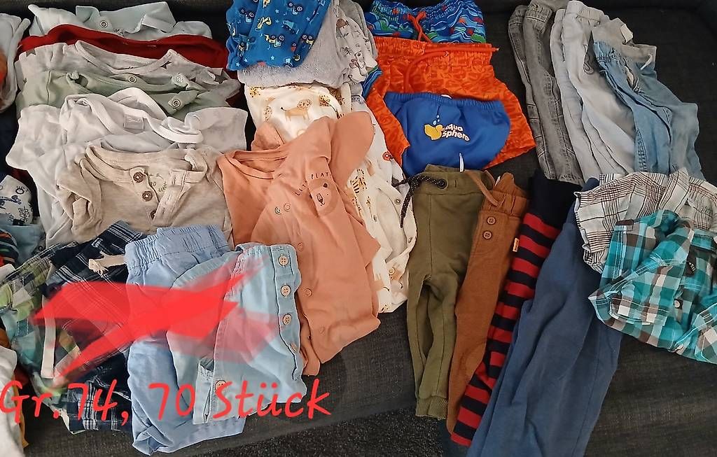 Kleiderpakete & -sets: Kleiderpaket Sommer Gr.74 – Gebraucht aus Triengen von ram_zk8c 1