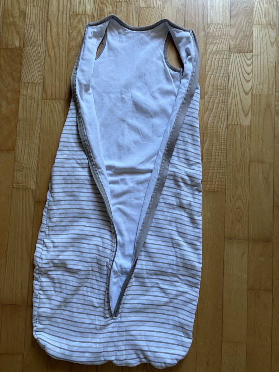 Sacchi a pelo: Schlafsack gestreift kurzarm (bis Grösse 96) – Nuovo (secondo la descrizione) da Klingnau venduto da Cathlight 1