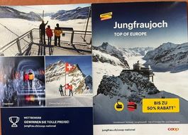 Gutschein Jungfraujoch bis zu 50 % Ermässigung