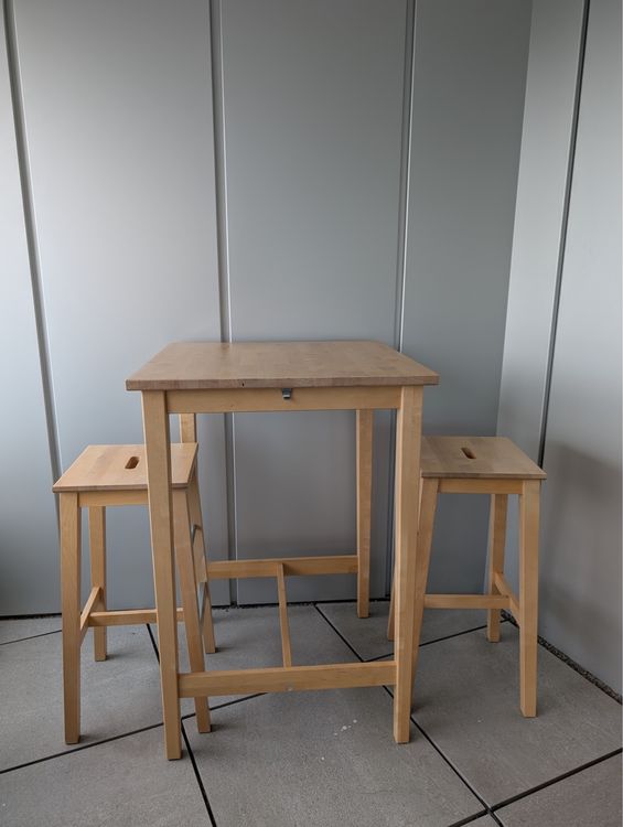 Counter Height Bjorkudden Bar Table Ikea IKEA BJÖRKUDDEN