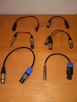 Adapter Kabel Audio PA - XLR - Speakon - Klinke