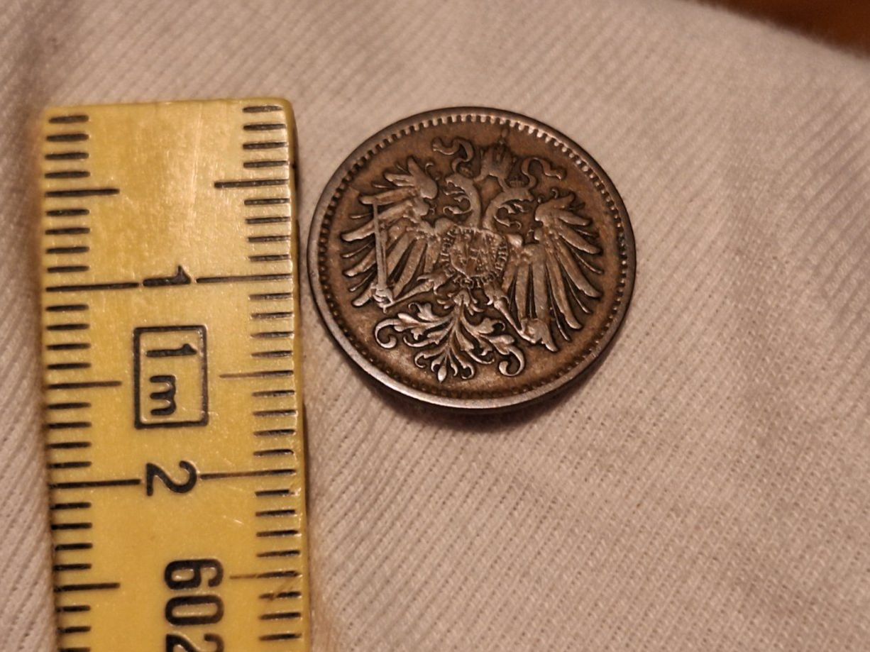 Tutti le monete: 1 Heller ,Österreich 1893 – Usato da Dornach venduto da majo8689 3
