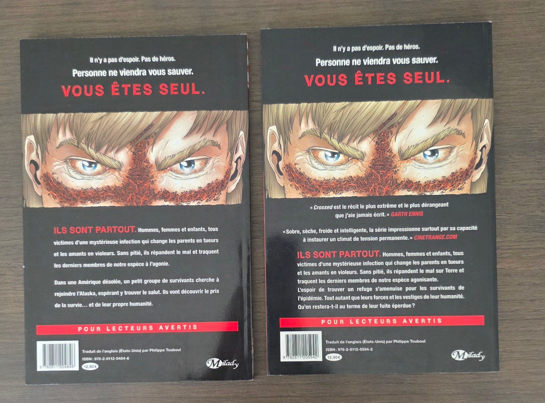 Fumetti: Crossed Tome 1 + 2 en français – Nuovo (secondo la descrizione) da Meyrin venduto da bigjoejr69 1