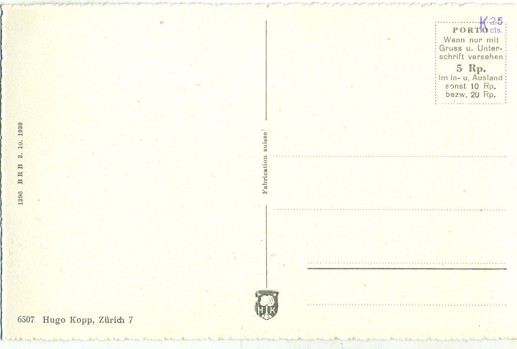 Cartoline postali: Sensetalbahn circa 1950. Laupen. – Usato da Versoix venduto da HELVETICA_1 1