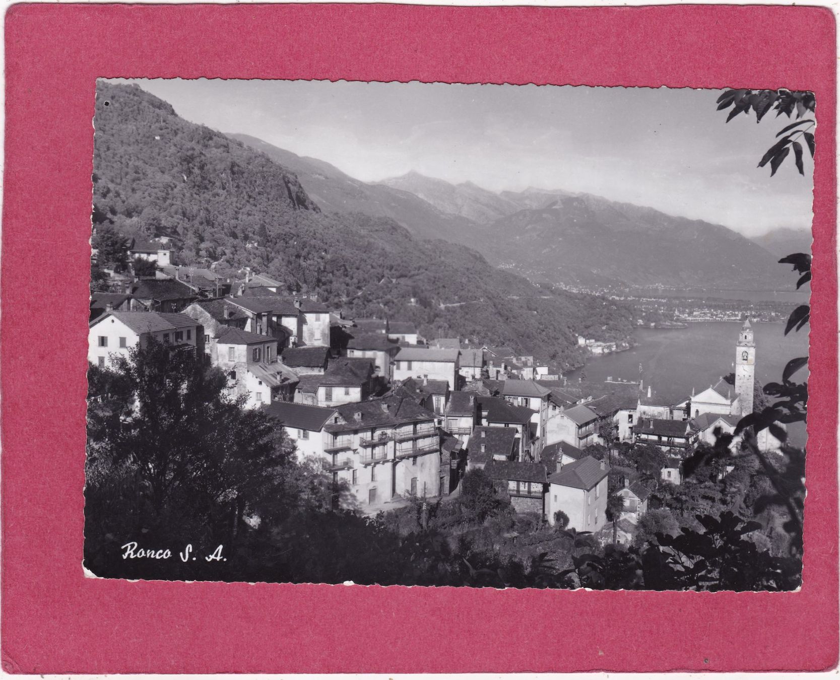 Cartoline postali: Ronco 1953 – Usato da Herisau venduto da Lisegrat2008