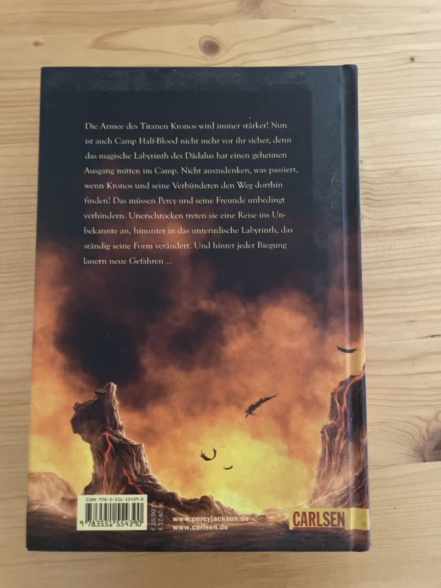 Libri: Percy Jackson Die Schlacht um das Labyrinth  – Usato da Spreitenbach venduto da Gloxinia 1