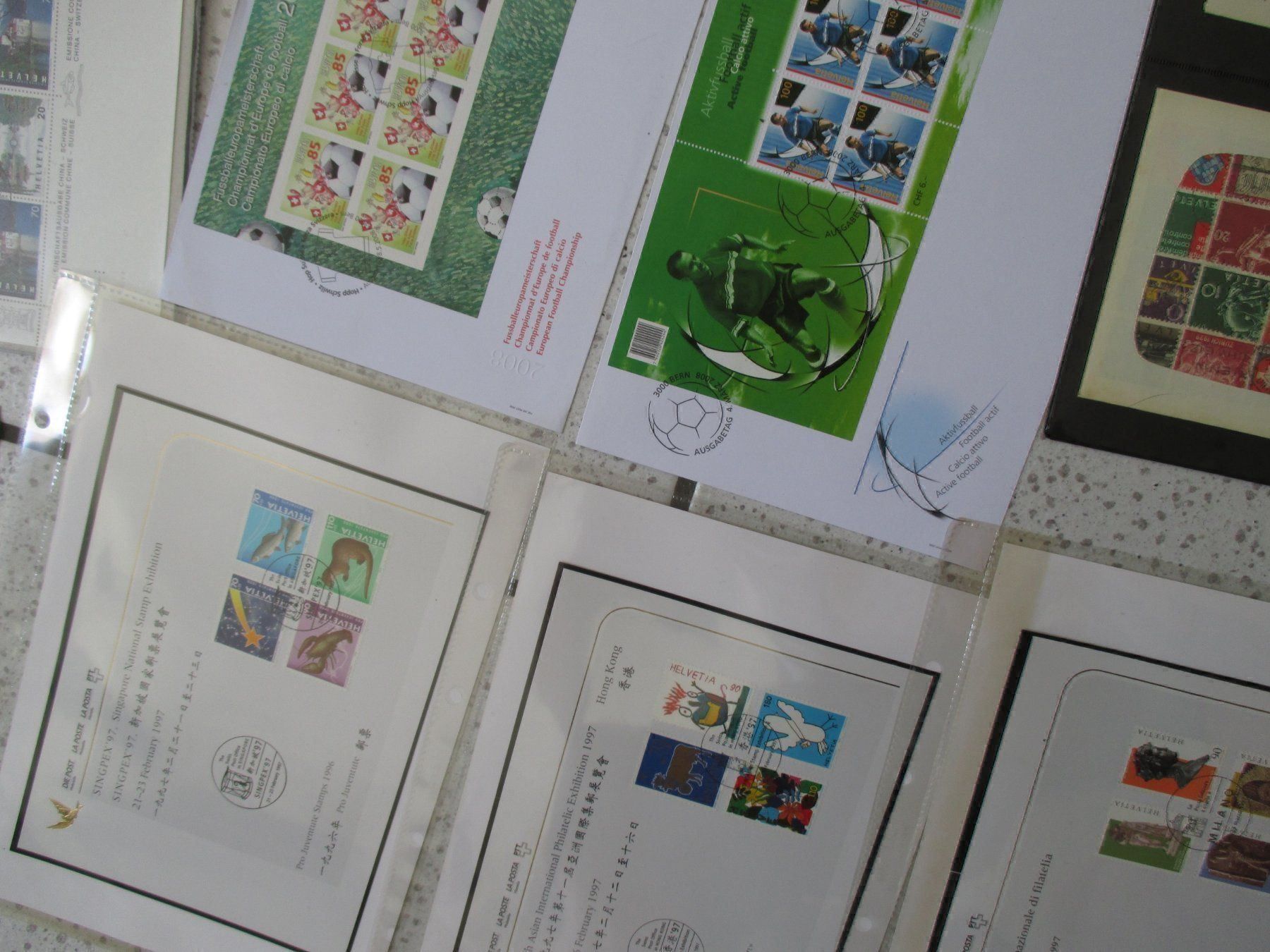 Alle Briefmarken: Hochinteressanter meist moderner Posten! – Gebraucht aus Bibern SH von Heinibuehrer 2