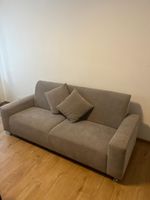 2er Sofa mit 2 Kissen zum verkaufen