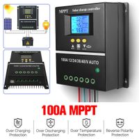100A MPPT Solar Ladegerät Controller Panel Regler