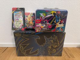 Neu Pokemon sealed Produkte EN + DE OVP! (4x)