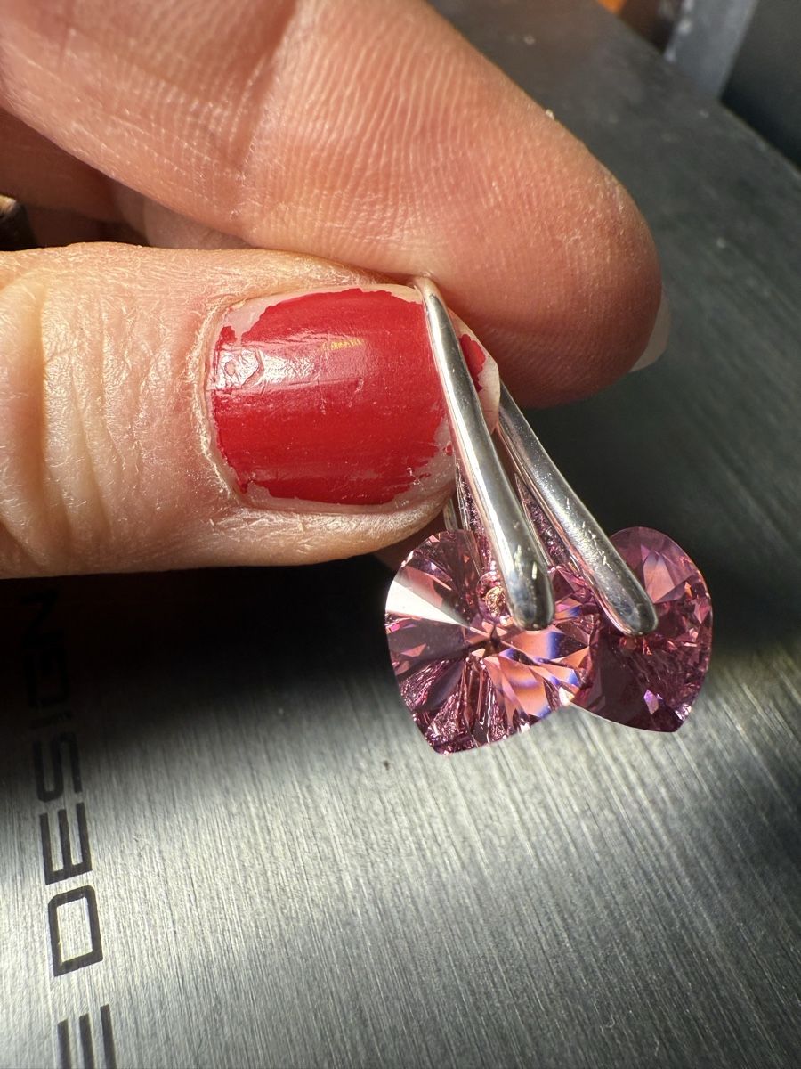 Swarovski Orecchini pendenti & Orecchini a lobo: Swarovski Crystels Herzchen Ohrringe NEU – Nuovo e nell'imballaggio originale da Basel venduto da Chili007 5