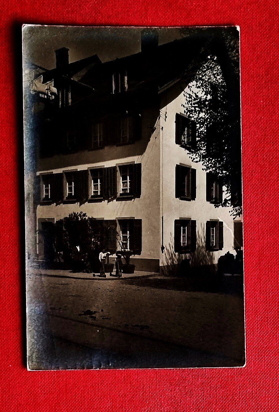 Ansichtskarten: Wohnhaus - Post Aarau - 1923 – Gebraucht aus Rothrist von RROENK