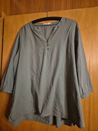 CECIL Bluse oliv-grau, Grösse XL, kaum getragen