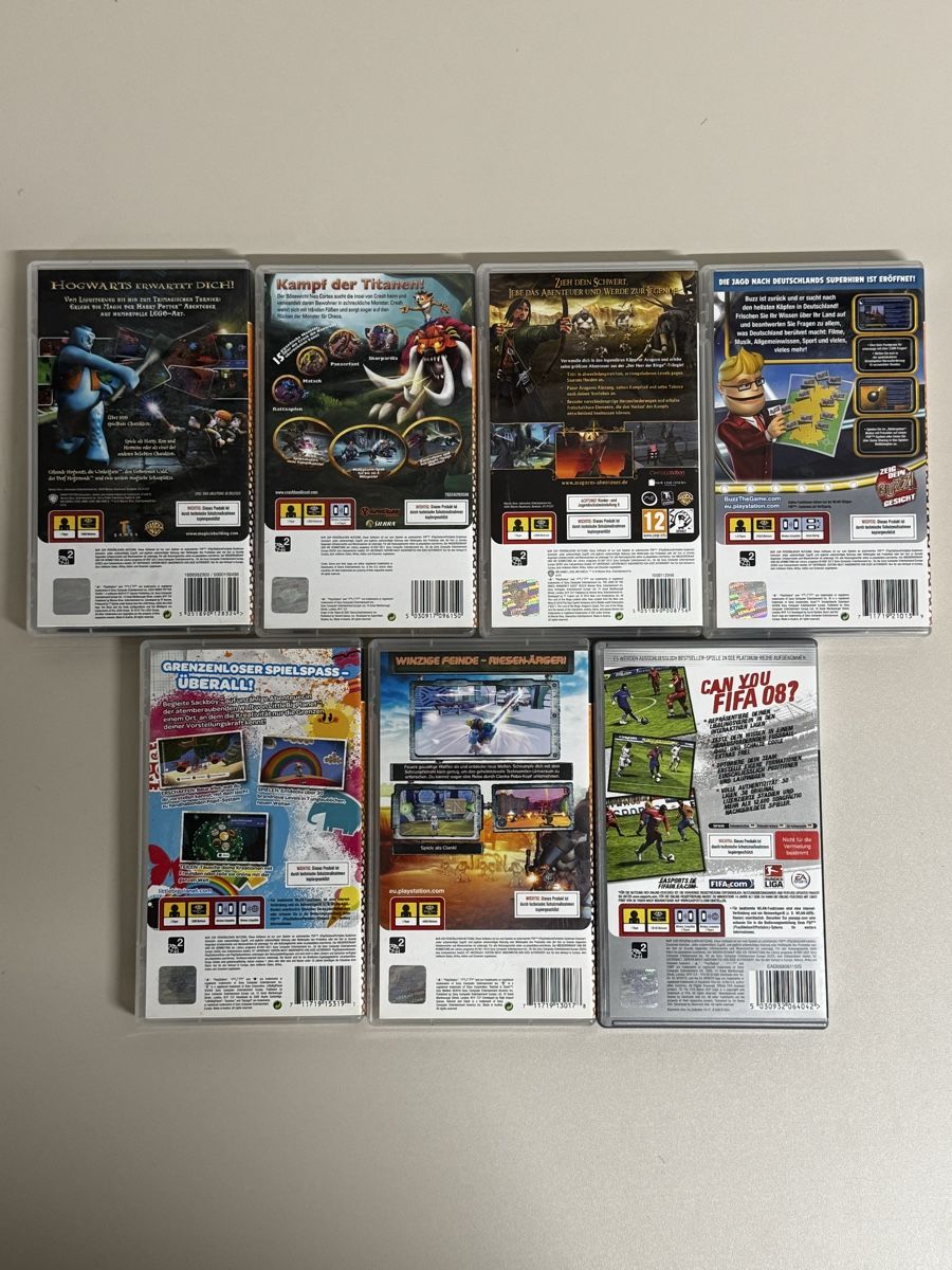 Sony Giochi: PSP Spiele 7er Bundle guter Zustand – Usato da Zürich venduto da Nobs1 4