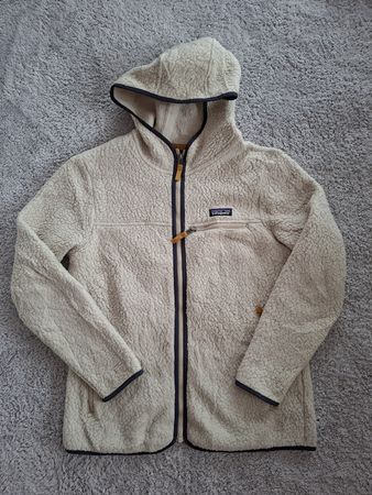  polaire Patagonia beige à capuche taille M