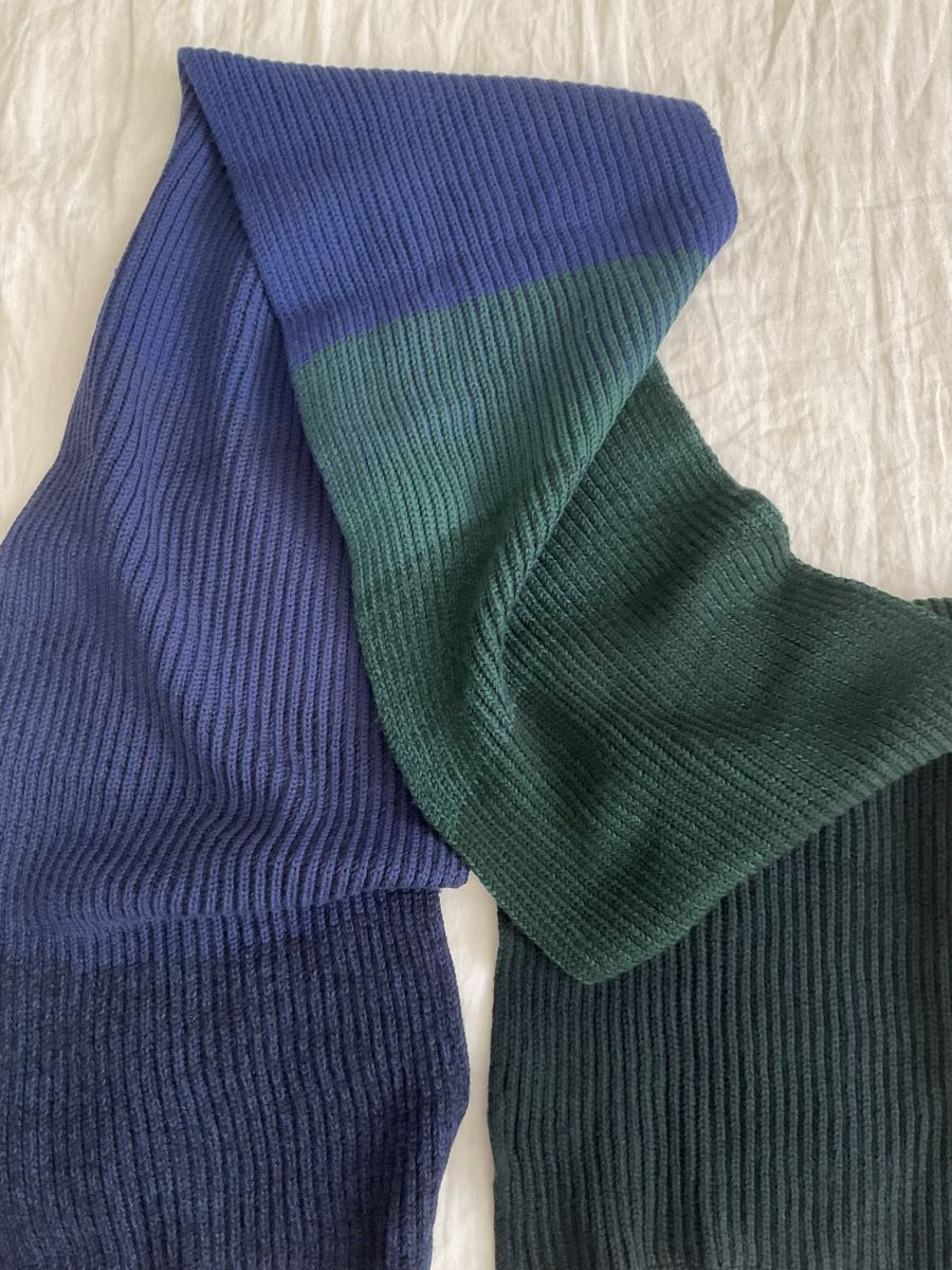 Missoni Foulard & Sciarpe: Missoni Schal, Degradée blau grün – Nuovo (secondo la descrizione) da Zürich venduto da -Panoptikum- 1