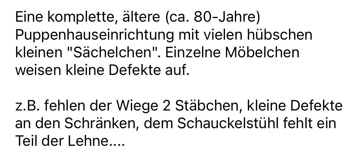 Case e mobili per bambole: Hübsche Puppenhaus-Einrichtung – Nuovo (secondo la descrizione) da Zürich venduto da Alex.Zurich 8