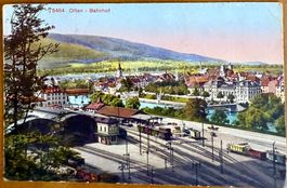AK: Olten - Bahnhof