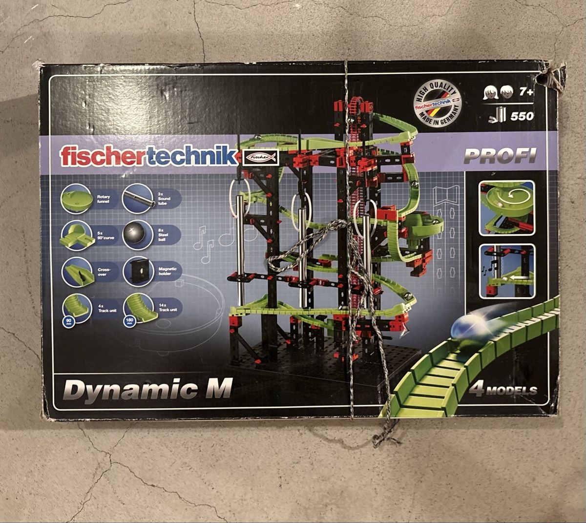 Fischer Kit di costruzioni: FISCHERTECHNIK DYNAMIC M PROFI – Usato da Flawil venduto da batsa