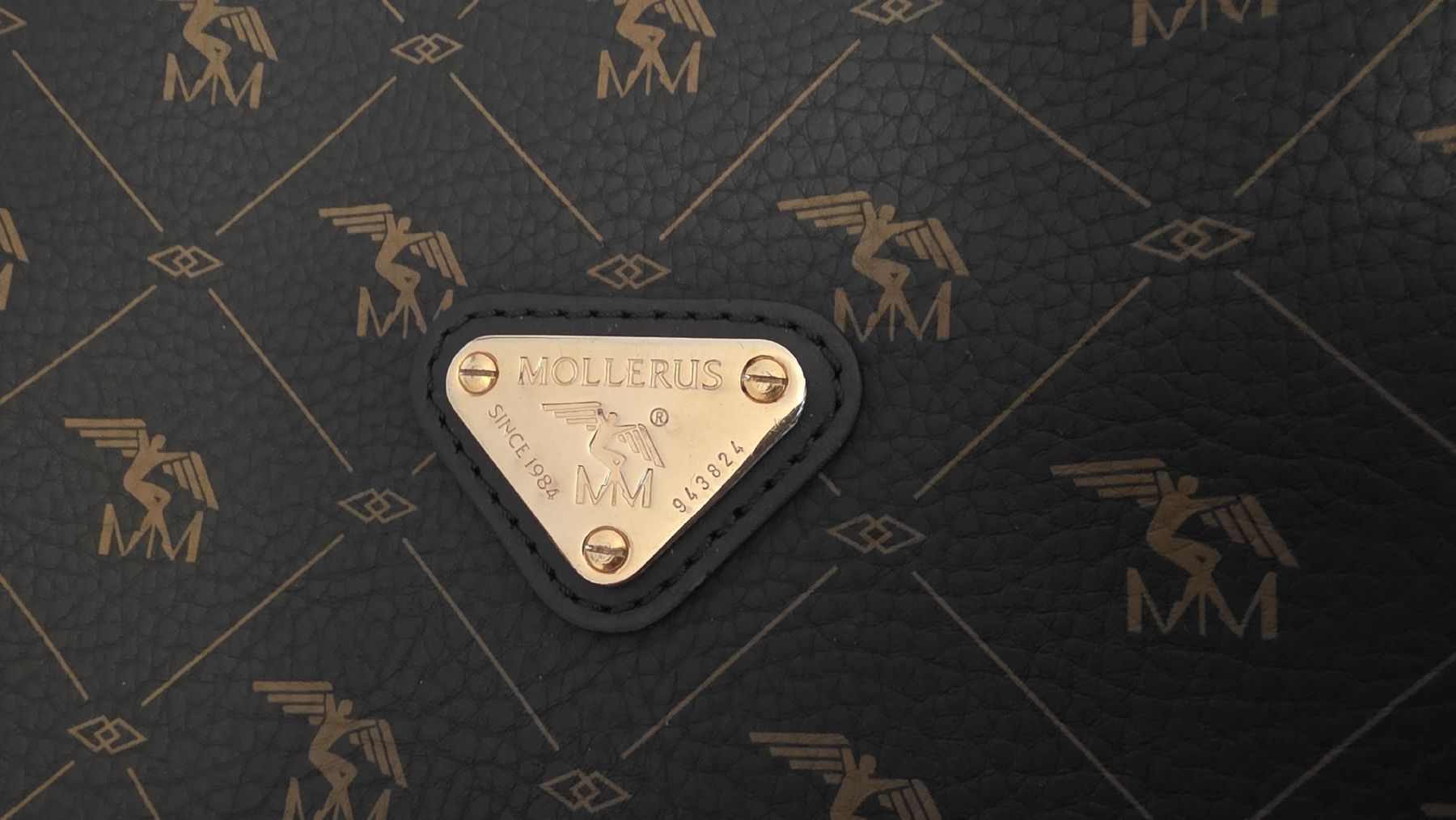 Maison Mollerus Borse: Maison Mollerus DAKAR schwarz/gold – Nuovo (secondo la descrizione) da Binningen venduto da Hofka64 1