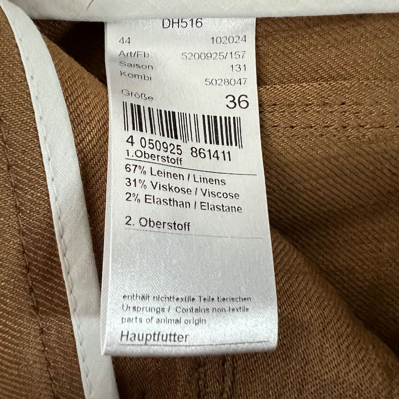 Windsor Pantalons: WINDSOR Hose | Leinen, Viskose, Elastan 🤎 – D'occasion à Zürich par ClosetQueen 6